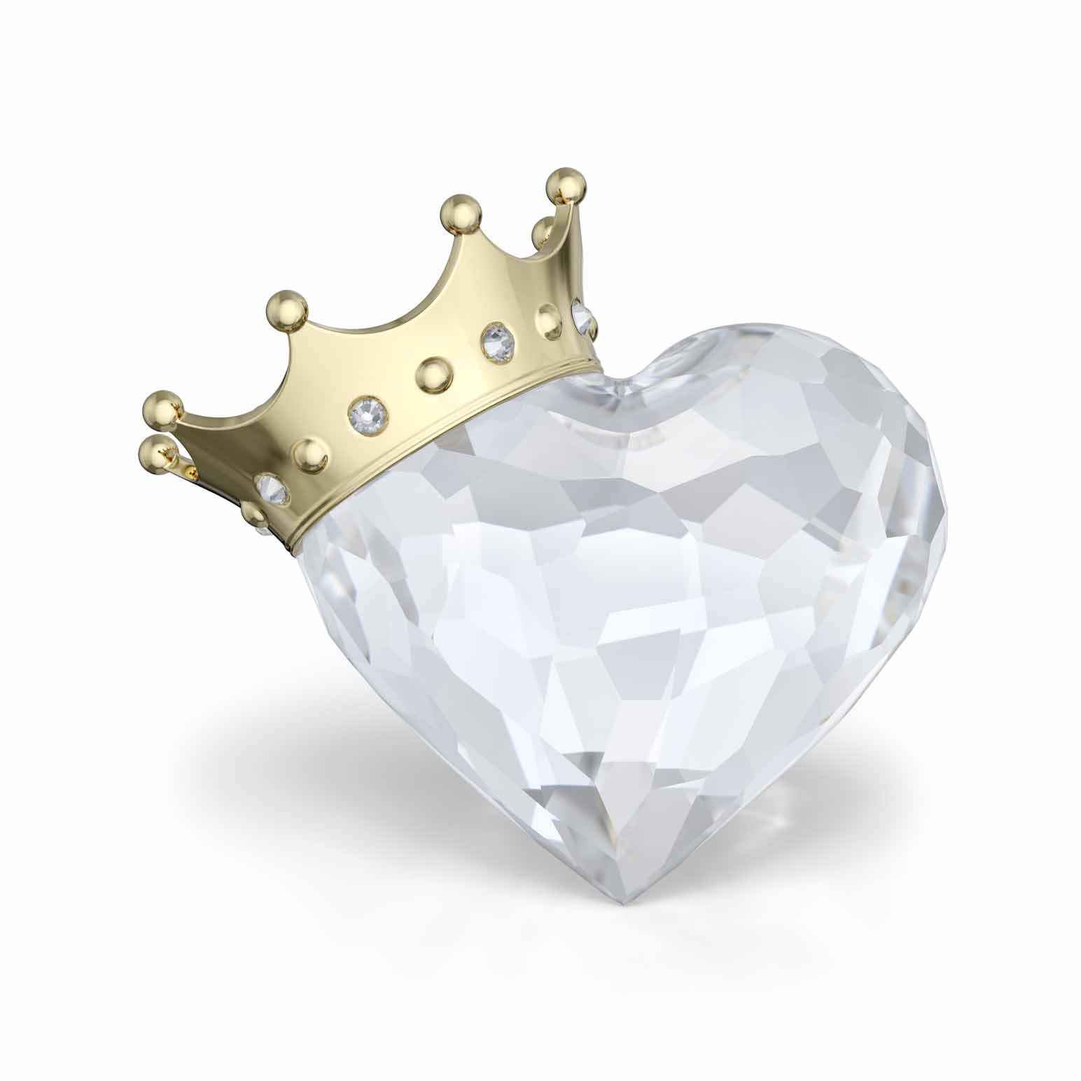 Swarovski Symbolica Heart with Crown